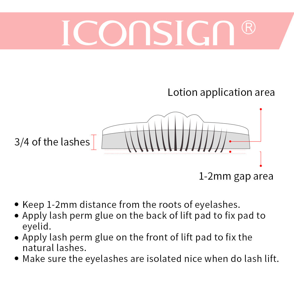Dropshipping ICONSIGN Lash Lift Kit Lash Lifiting Eyelash Perming Kit Lash Curling Enhancer Eyes Makeup Tools Homeeins