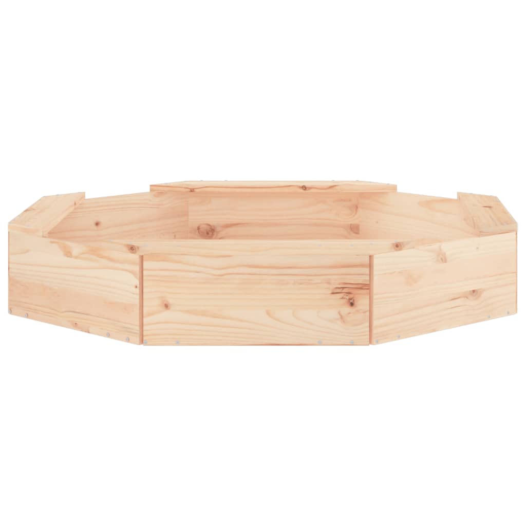 🏖️ HOLZ-SANDBOX – Natürlicher Sandkasten aus massivem Kiefernholz
