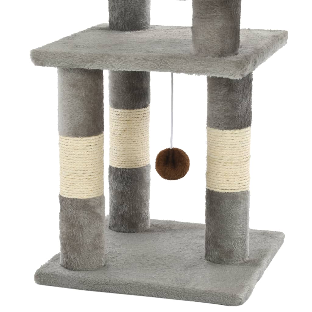 Kompakter Kratzbaum für Katzen – Spielen, Kratzen & Entspannen in einem 🐾