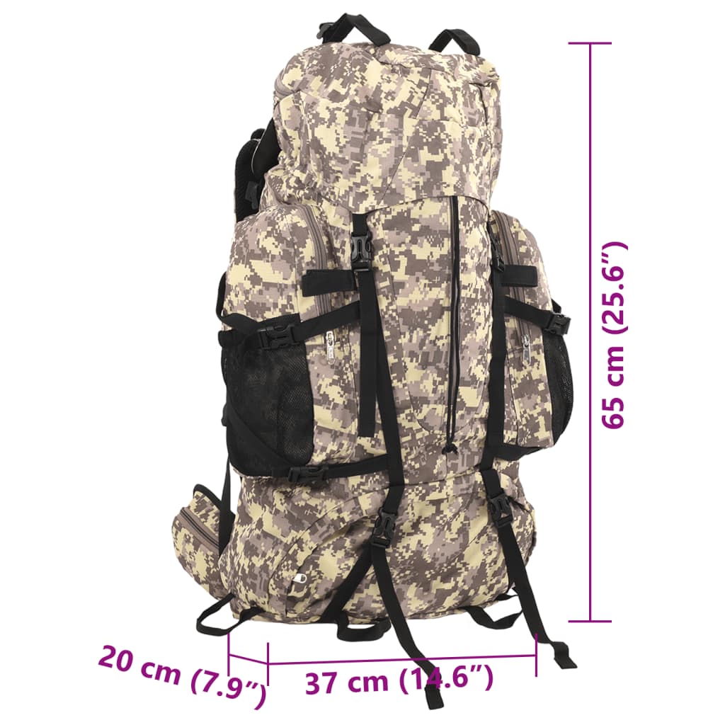 Profi Trekking-Rucksack 60–100 L – Ultrastabil, Wetterfest & Komfort-Tragesystem für Camping, Wandern & Outdoor-Abenteuer