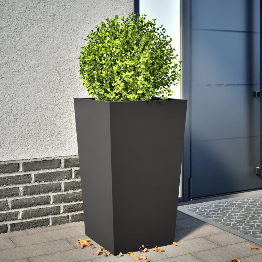 🪴 STEEL CUBE PLANTER – Moderner Metall-Pflanzkübel für Garten, Balkon & Terrasse