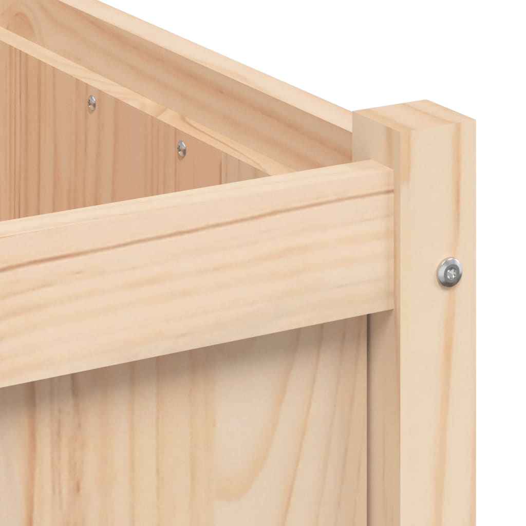 🌲 PINE CUBE PLANTER – Massiver Holz-Pflanzkasten für Garten, Balkon & Terrasse