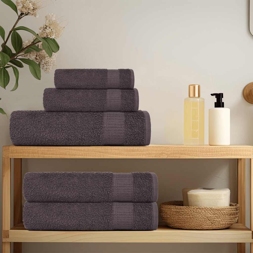Hochwertiges Handtuch-Set – 100% Baumwolle, Weich & Hautfreundlich für Badezimmer & Beauty-Anwendungen