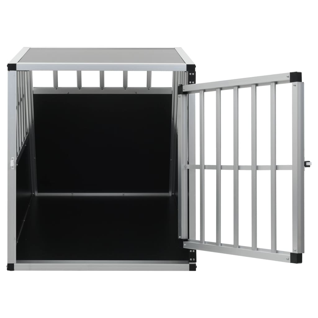 dog transport box with single door 65 x 91 x Homeeins