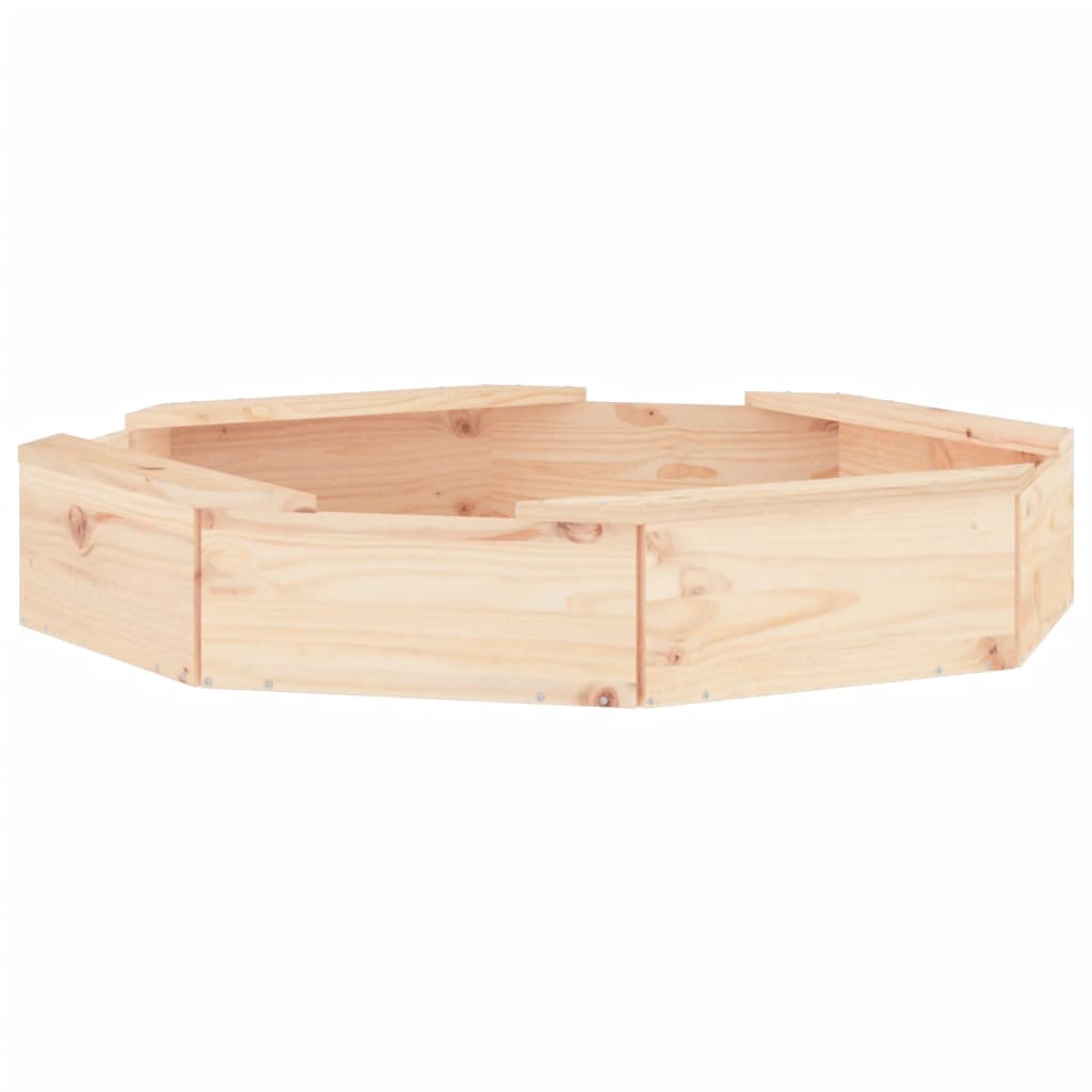 🏖️ HOLZ-SANDBOX – Natürlicher Sandkasten aus massivem Kiefernholz