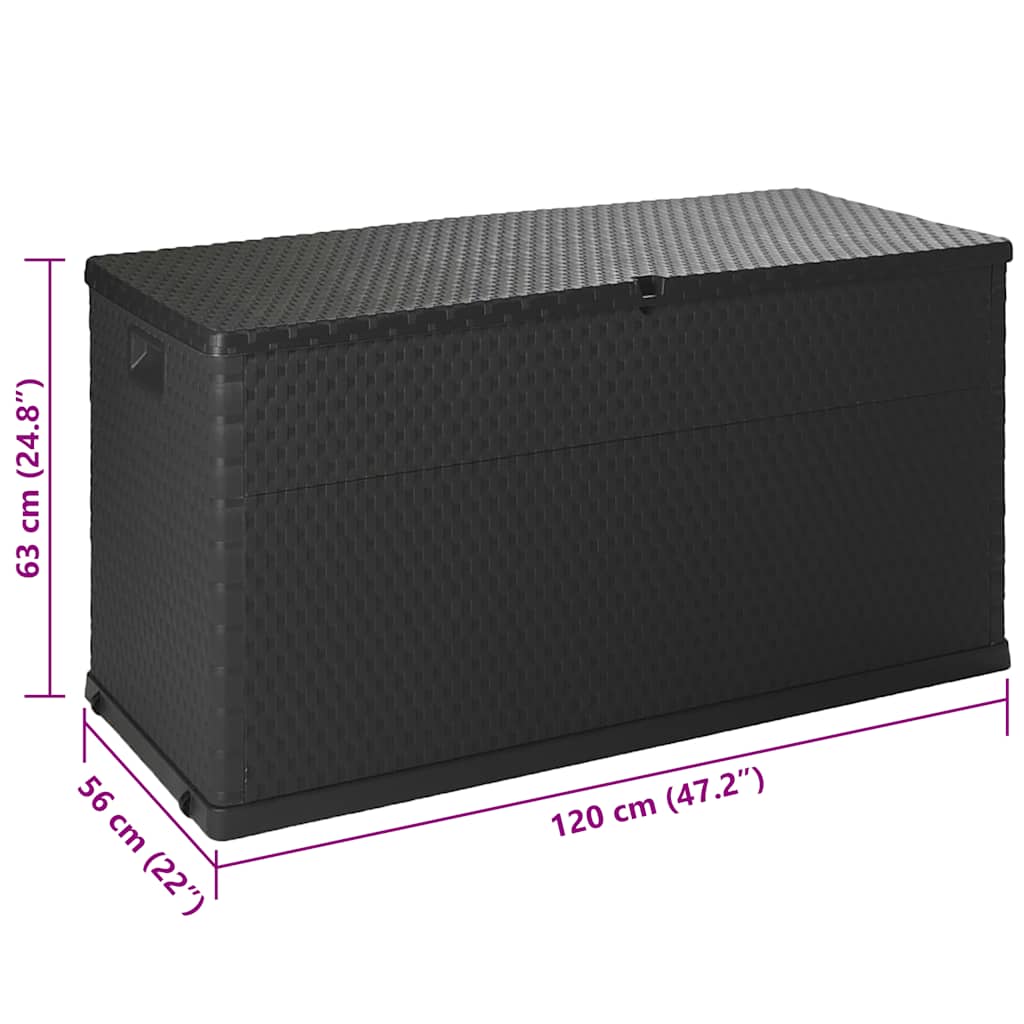 🌿 GARDEN STORAGE PRO 420L – Stilvolle Aufbewahrungsbox für Garten & Terrasse