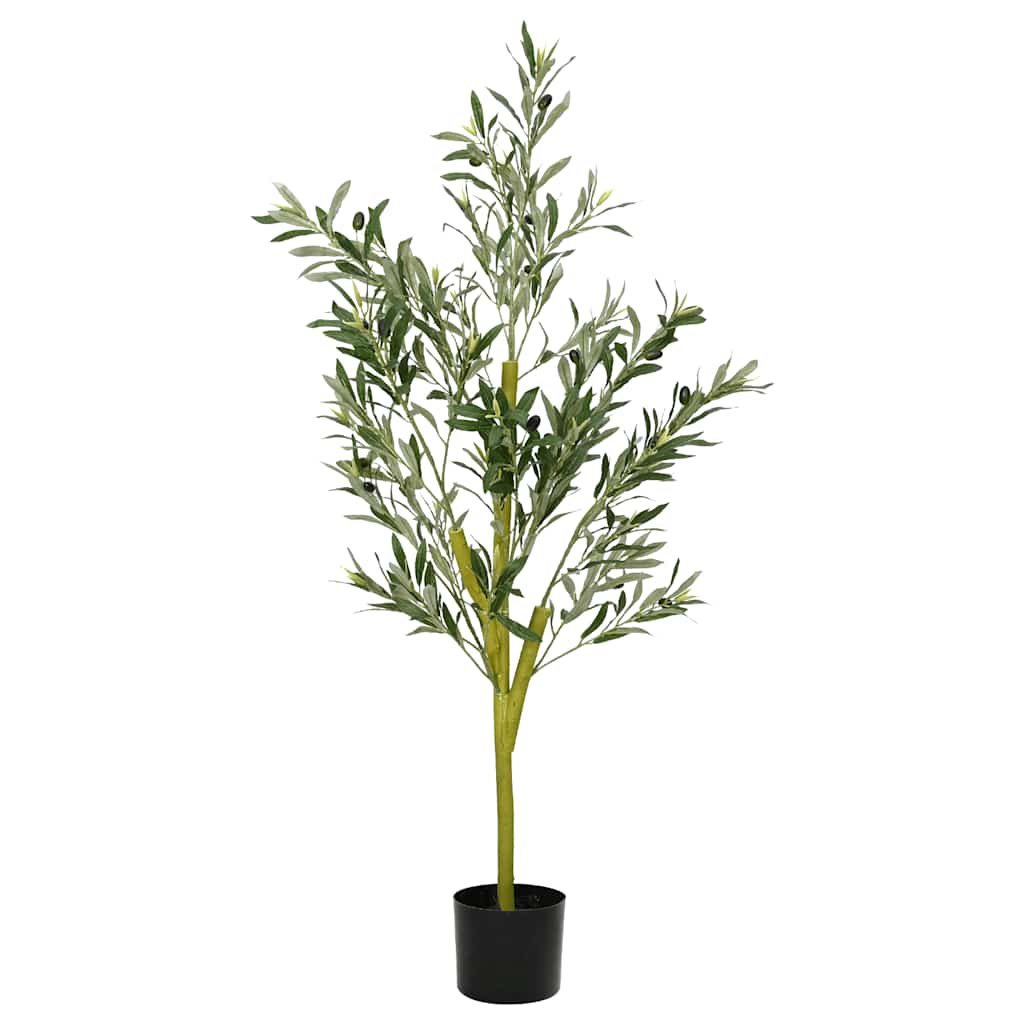 Künstlicher Olivenbaum 120 cm – Realistisch, Pflegeleicht & Ideal für Zuhause, Büro & Garten