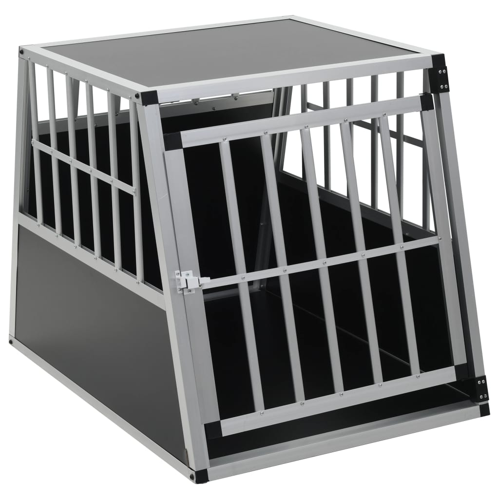dog transport box with single door 65 x 91 x Homeeins