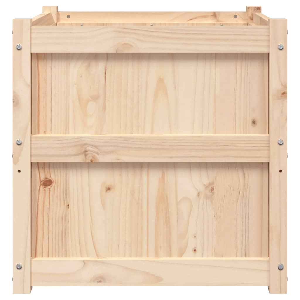 🌲 PINE CUBE PLANTER – Massiver Holz-Pflanzkasten für Garten, Balkon & Terrasse