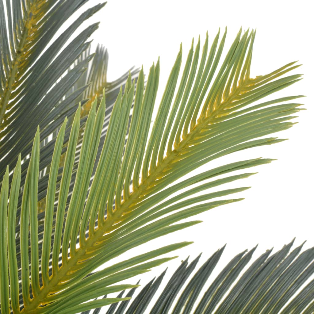 Künstliche Cycas Palme 90 cm – Realistische Deko für Zuhause & Büro, Immergrüner Akzent