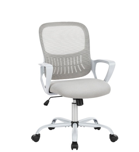 Arbeiten ohne Rückenschmerzen – Ergonomischer Hochstuhl mit Fußstütze & 360° Drehung