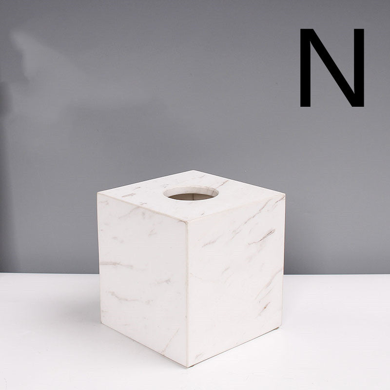 Natürlicher Marmor-Taschentuchbox Homeeins