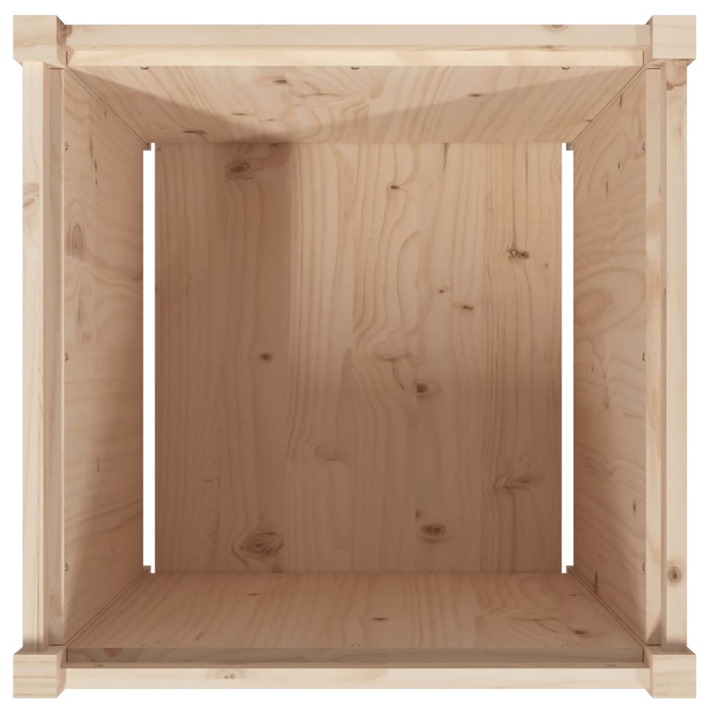 🌲 PINE CUBE PLANTER – Massiver Holz-Pflanzkasten für Garten, Balkon & Terrasse