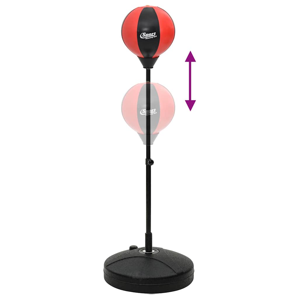 Punching Bag Set – Höhenverstellbar, Mit Handschuhen, Ideal für Anfänger, Boxsack mit Ständer & Pumpe, Perfekt für Stressabbau und Fitness