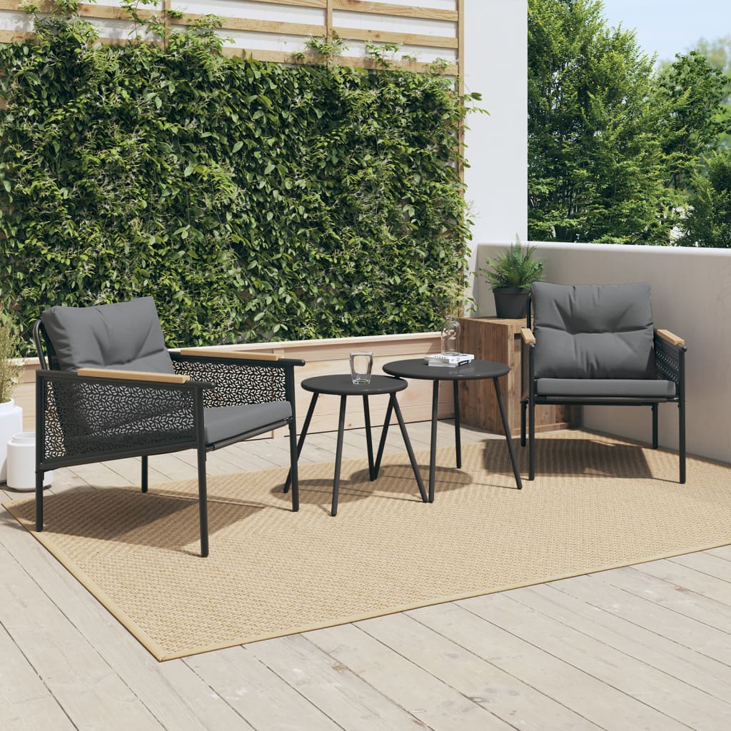 Dein neuer Lieblingsplatz draußen – Stilvolles Balkon- & Terrassenmöbel-Set mit Lounge-Komfort