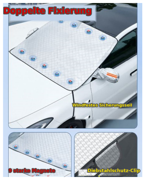 ❄️☀️ Premium Auto-Windschutzscheibenabdeckung – Ganzjahresschutz in Sekunden Mein Shop