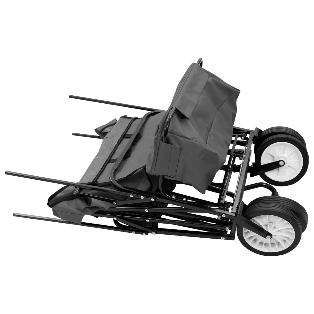 🛒 FOLD & GO HANDWAGEN – Faltbarer Transportwagen mit 75 kg Tragkraft