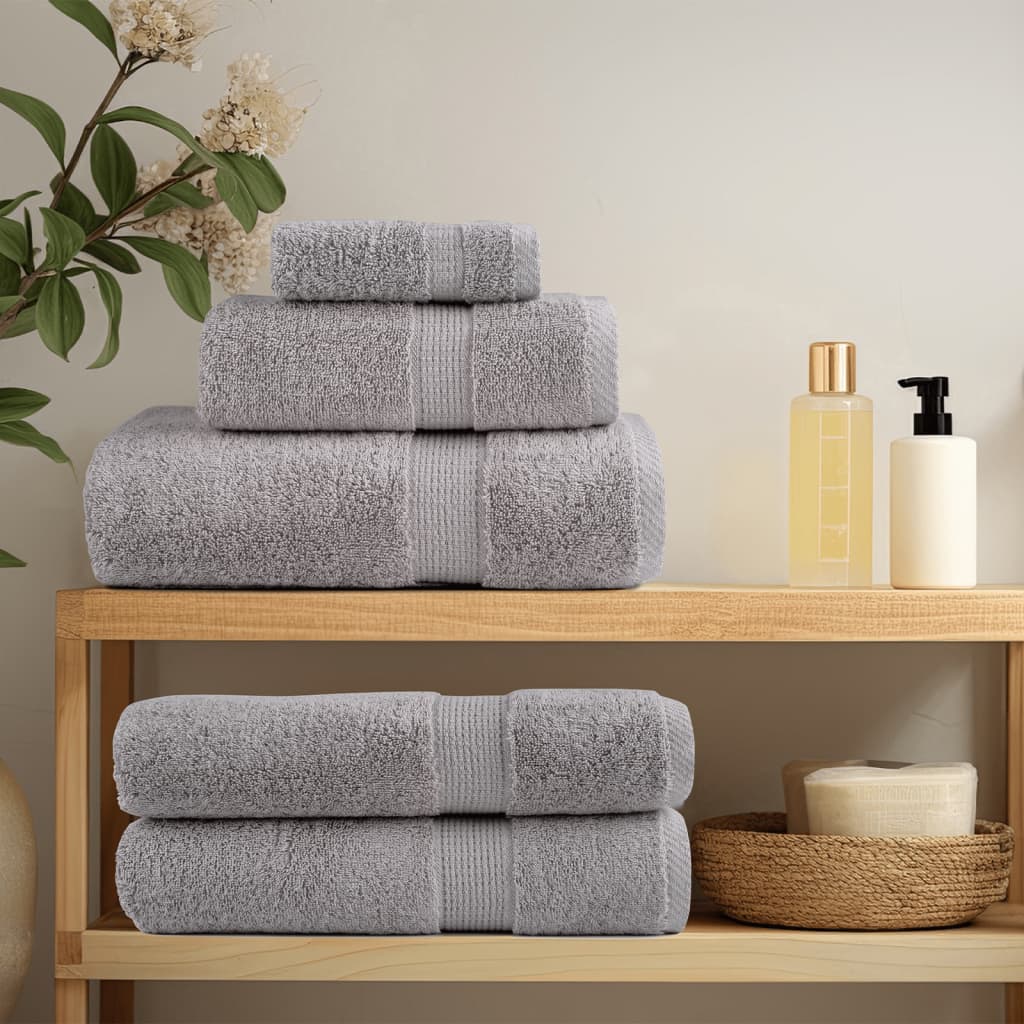 Premium Handtuch-Set aus 100 % Baumwolle – Extra weich, saugstark & langlebig (Hotelqualität)