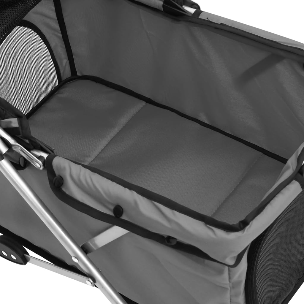 Hunde-Buggy faltbar – Komfortabler Tierwagen für Hunde & Katzen, leicht & sicher (bis 15 kg)