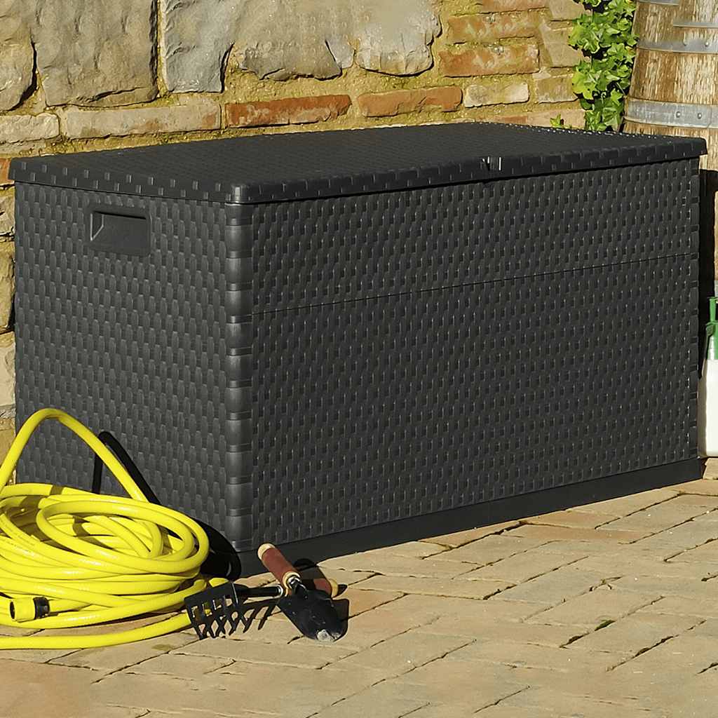 🌿 GARDEN STORAGE PRO 420L – Stilvolle Aufbewahrungsbox für Garten & Terrasse
