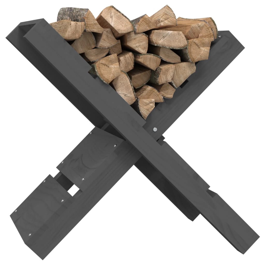 🔥 HOLZSCHEIT-HALTER – Kompakter Brennholzständer aus massivem Kiefernholz