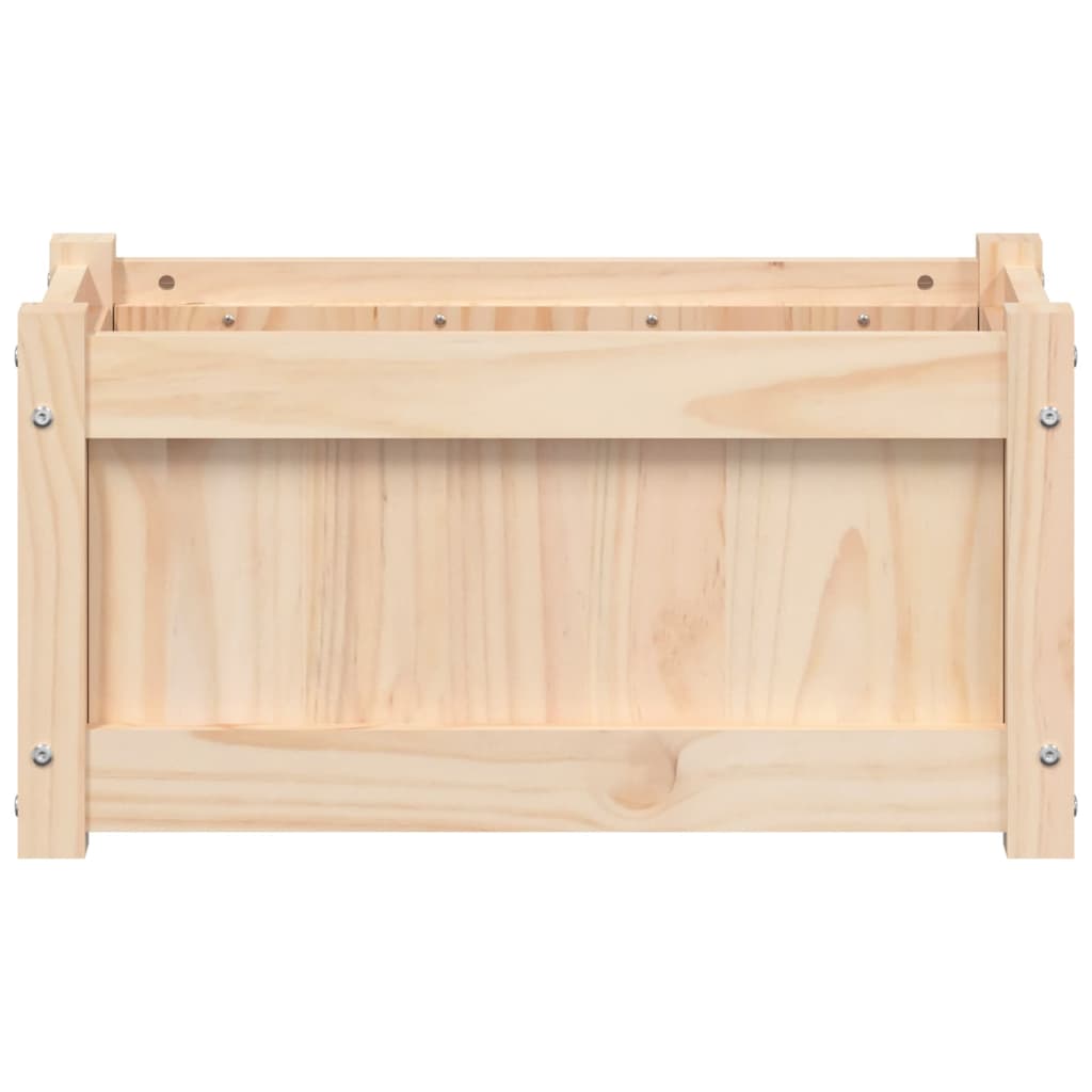 🌱 WOODLINE PLANTER – Natürlicher Holz-Pflanzkasten für Garten, Balkon & Terrasse