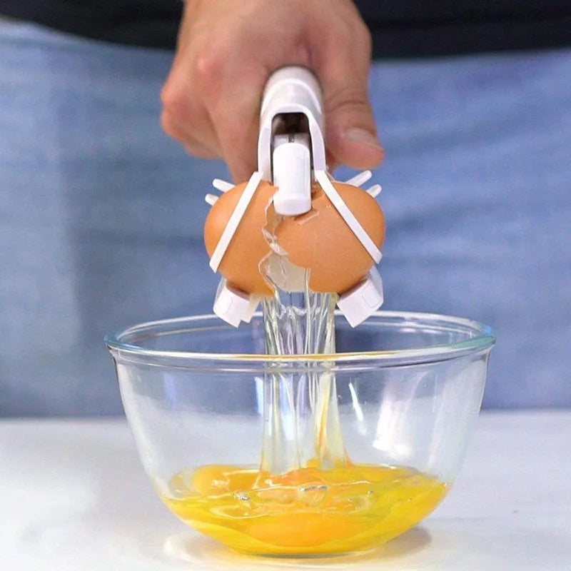 Egg Shell Cracker Handheld Plastic Egg Breaker Egg Opener Creative Egg Separator Tool Kitchen Gadgets Homeeins