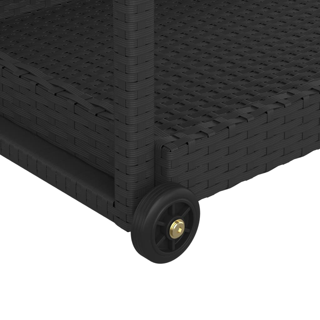 Multifunktionaler Servierwagen – 3 Ebenen, Ausziehbar & Mobil, Ideal für Küche, Wohnzimmer & Terrasse