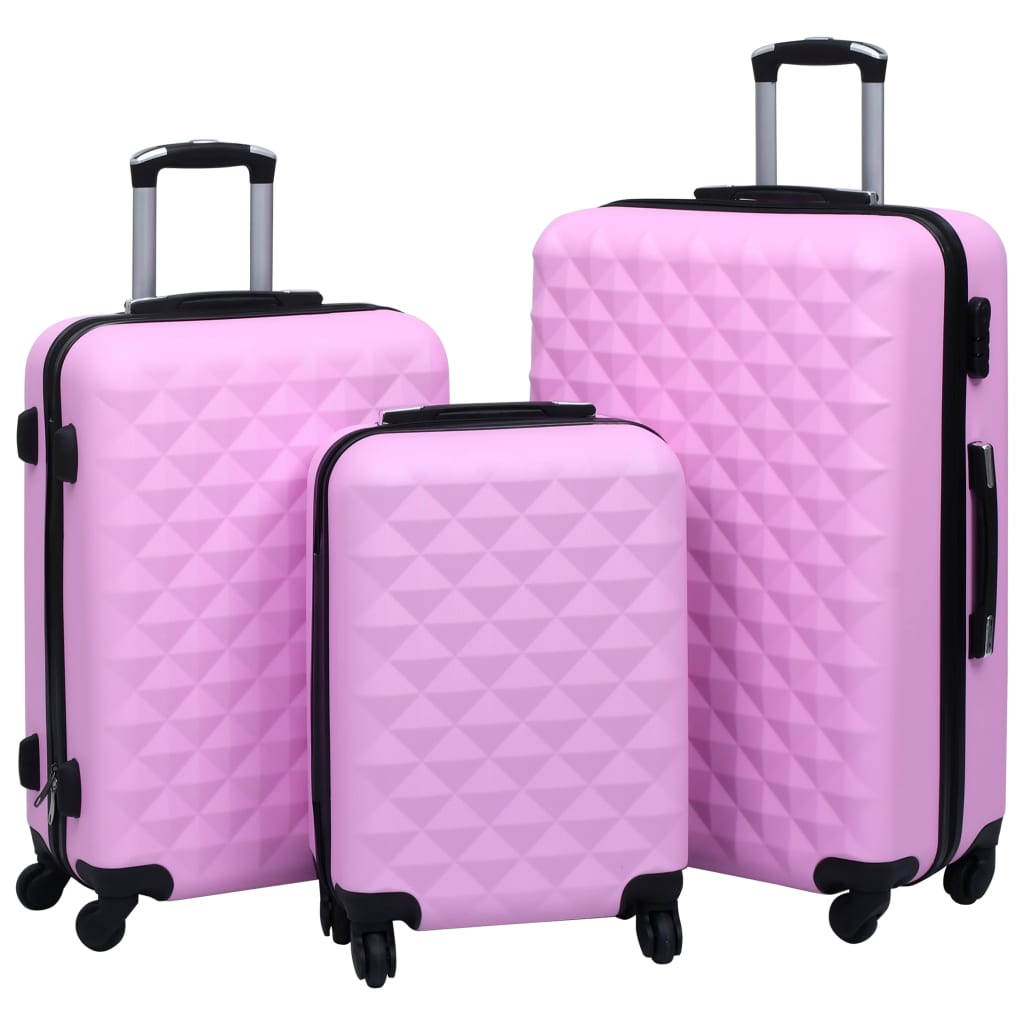 3-teiliges Hartschalen-Kofferset – Leicht, Robust & 360° Rollen, Perfekt für Reisen, Business & Urlaub