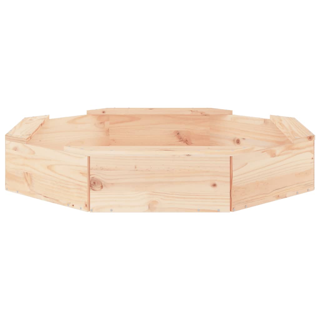 🏖️ HOLZ-SANDBOX – Natürlicher Sandkasten aus massivem Kiefernholz