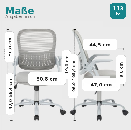 Arbeiten ohne Rückenschmerzen – Ergonomischer Hochstuhl mit Fußstütze & 360° Drehung Mein Shop