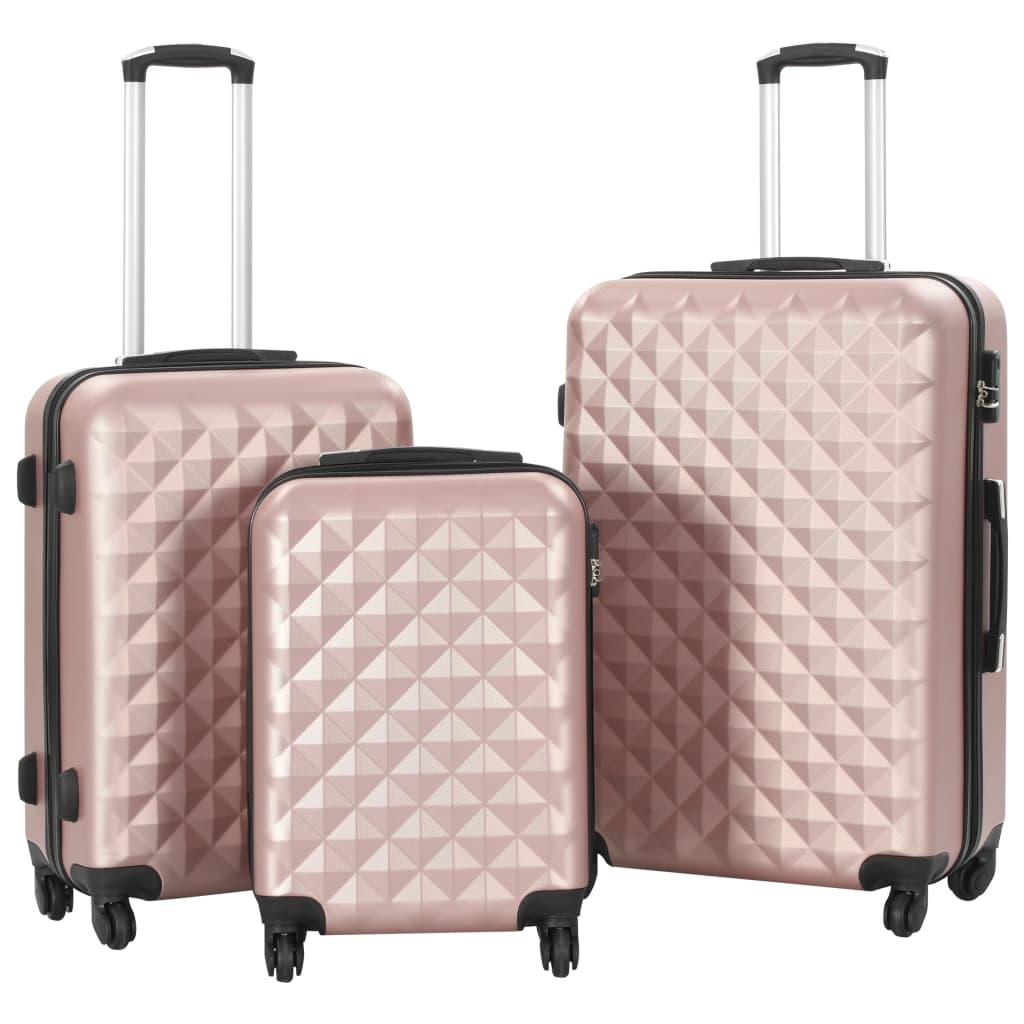 3-teiliges Hartschalen-Kofferset – Leicht, Robust & 360° Rollen, Perfekt für Reisen, Business & Urlaub