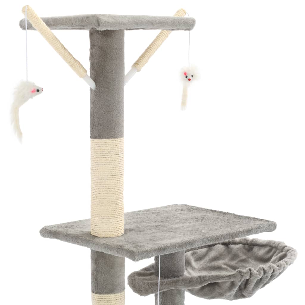 Cat Tree with Sisal Scratching Posts 230 - 250 cm Homeeins
