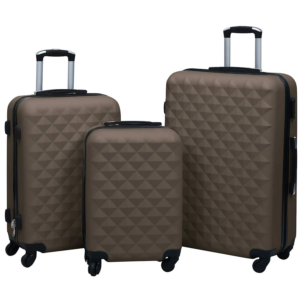 3-teiliges Hartschalen-Kofferset – Leicht, Robust & 360° Rollen, Perfekt für Reisen, Business & Urlaub