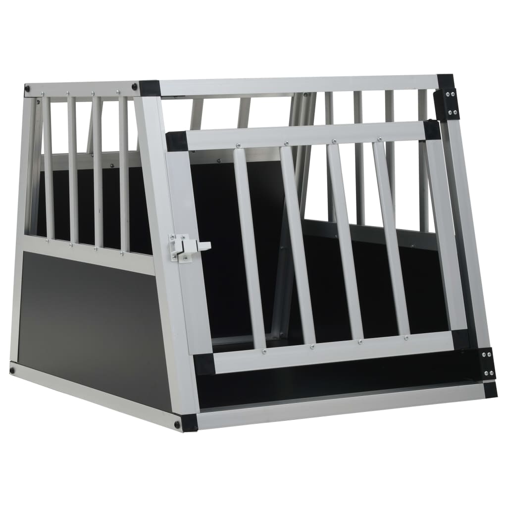 dog transport box with single door 65 x 91 x Homeeins