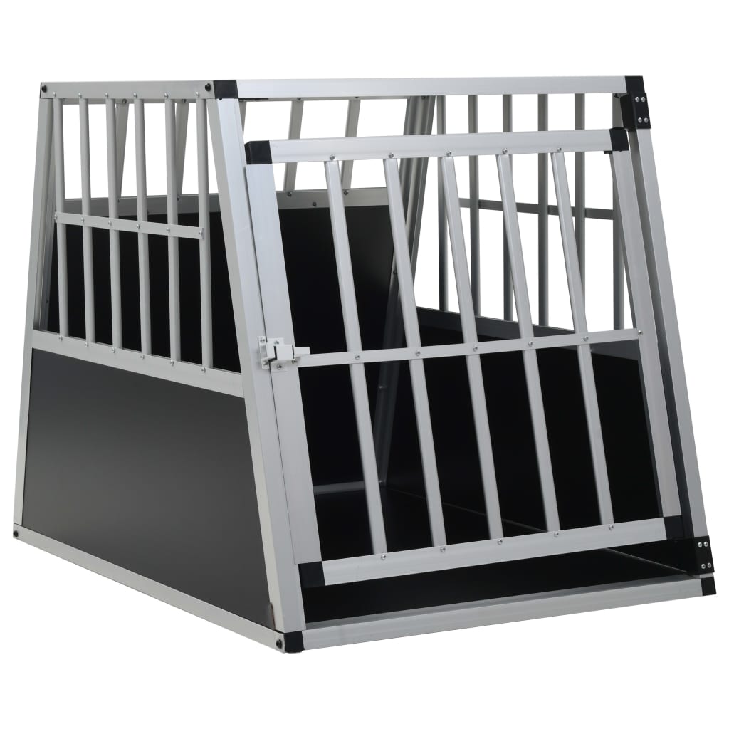 dog transport box with single door 65 x 91 x Homeeins