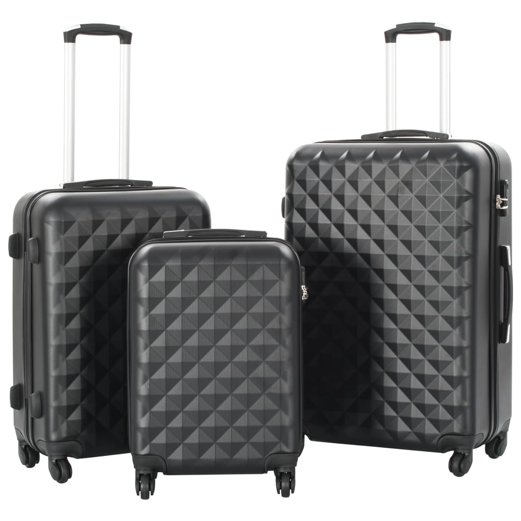 3-teiliges Hartschalen-Kofferset – Leicht, Robust & 360° Rollen, Perfekt für Reisen, Business & Urlaub