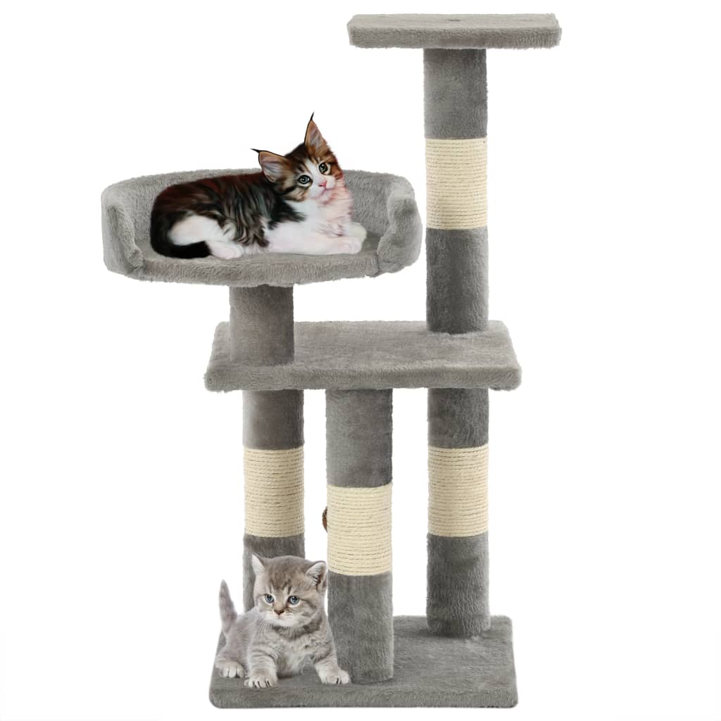 Kompakter Kratzbaum für Katzen – Spielen, Kratzen & Entspannen in einem 🐾