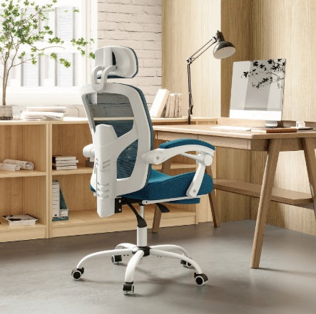 Arbeiten, Zurücklehnen, Abschalten – Premium Bürostuhl mit Fußablage & 135° Relaxfunktion