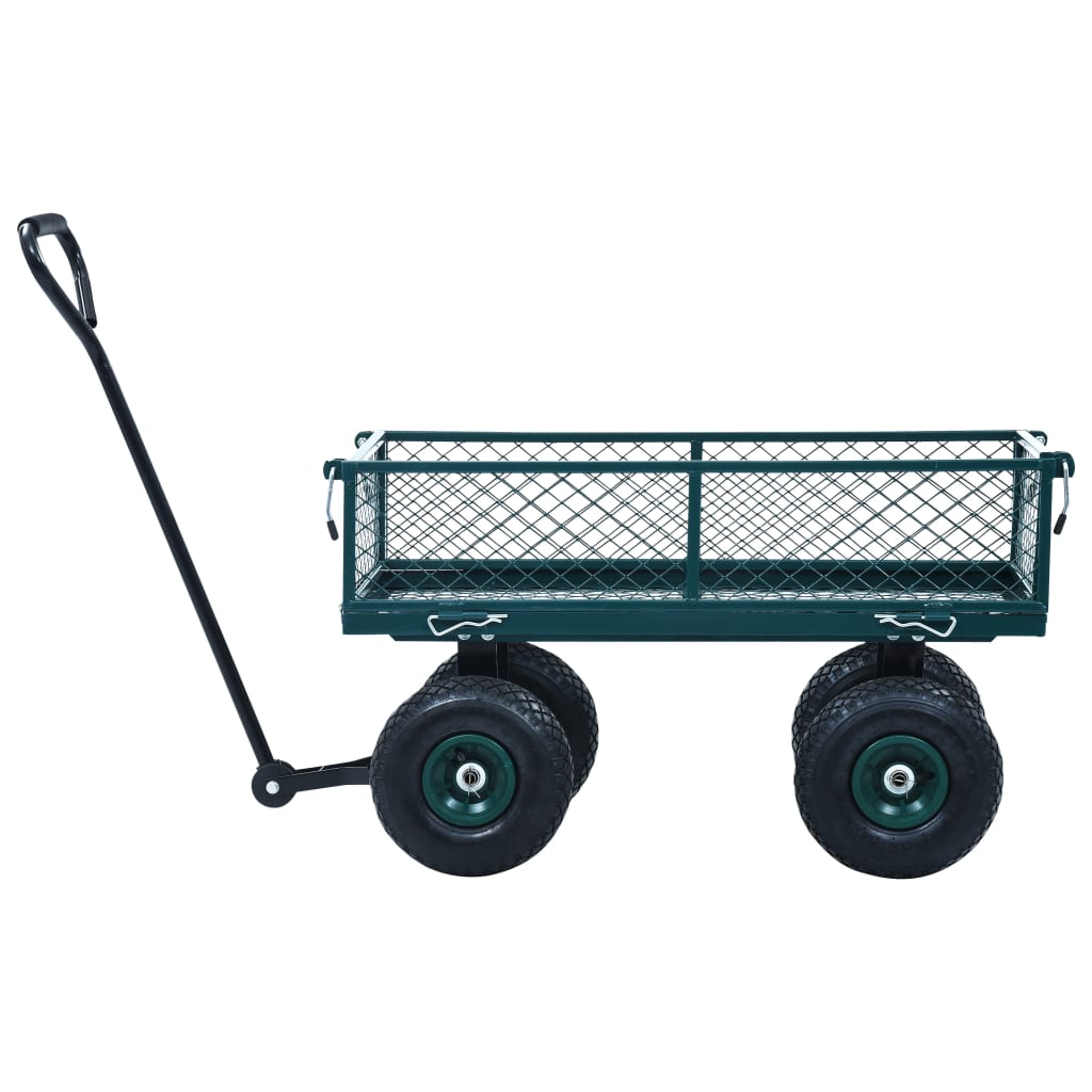 🛠️ HEAVY DUTY GARTENWAGEN – Extrem belastbarer Transportwagen aus Stahl