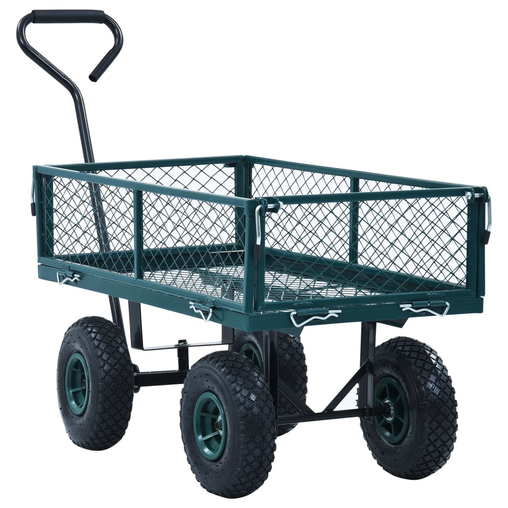 🛠️ HEAVY DUTY GARTENWAGEN – Extrem belastbarer Transportwagen aus Stahl