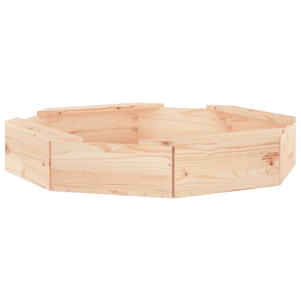 🏖️ HOLZ-SANDBOX – Natürlicher Sandkasten aus massivem Kiefernholz