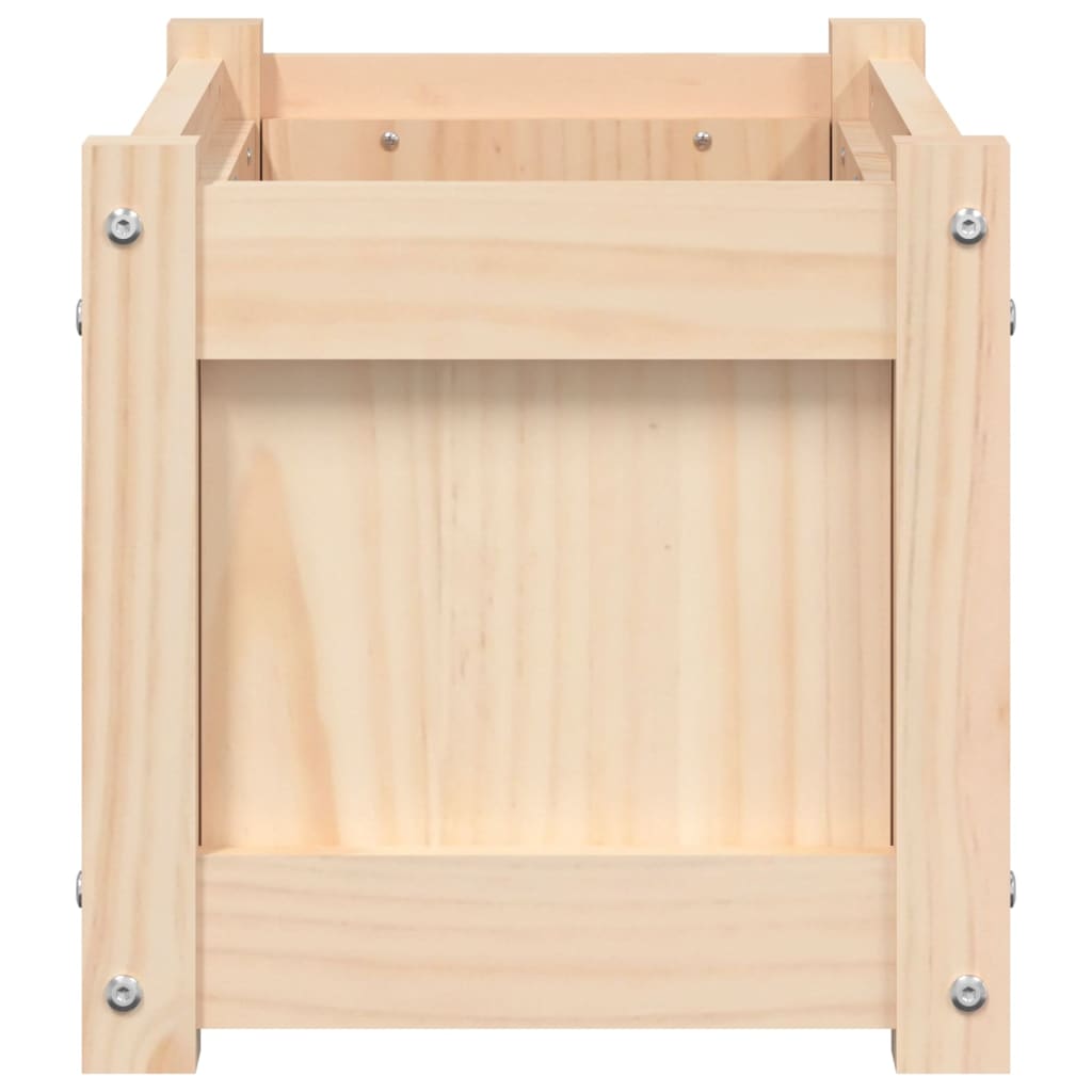 🌱 WOODLINE PLANTER – Natürlicher Holz-Pflanzkasten für Garten, Balkon & Terrasse