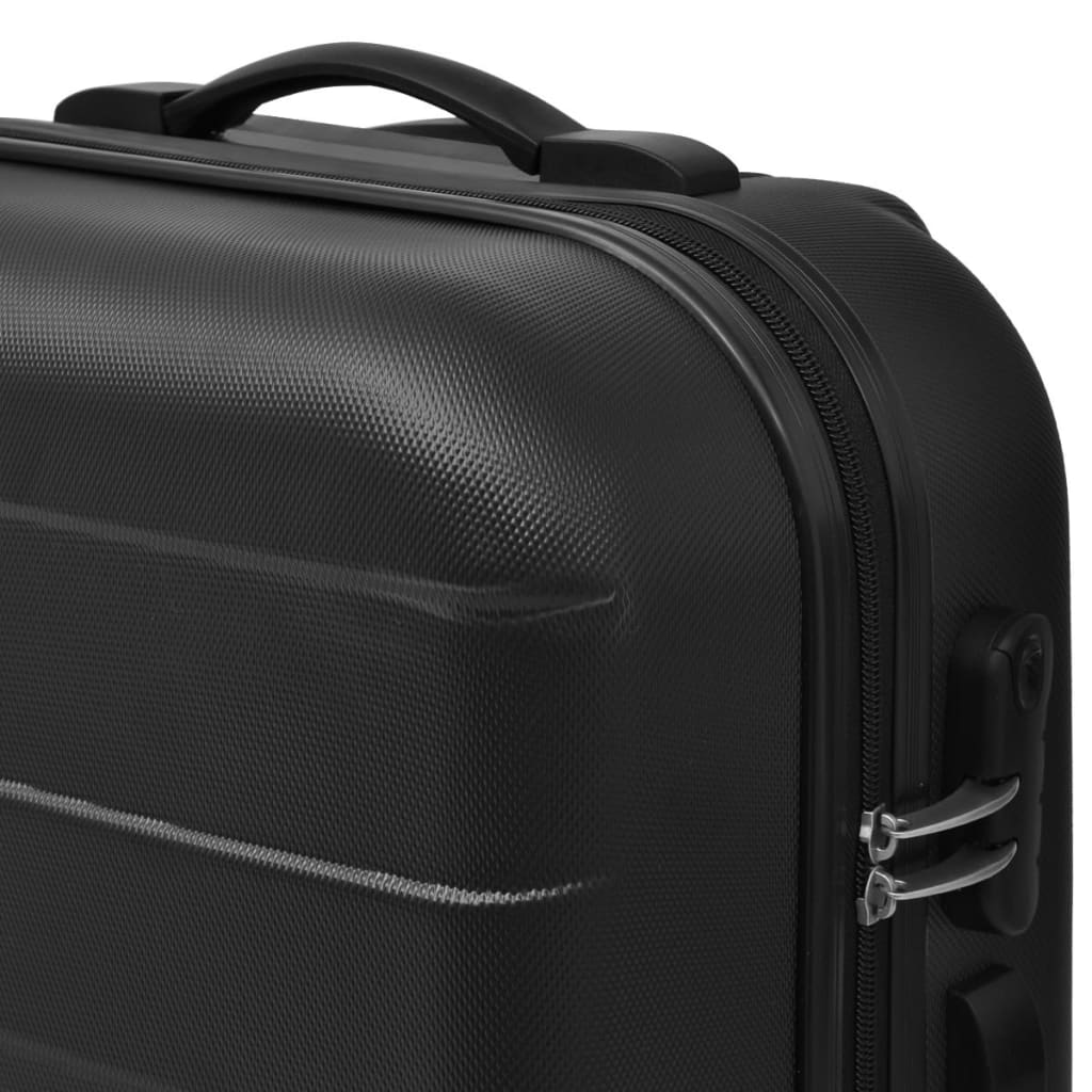 3-teiliges Hartschalen-Kofferset aus ABS – Leicht, Platzsparend & 360° Rollen für Business & Urlaub