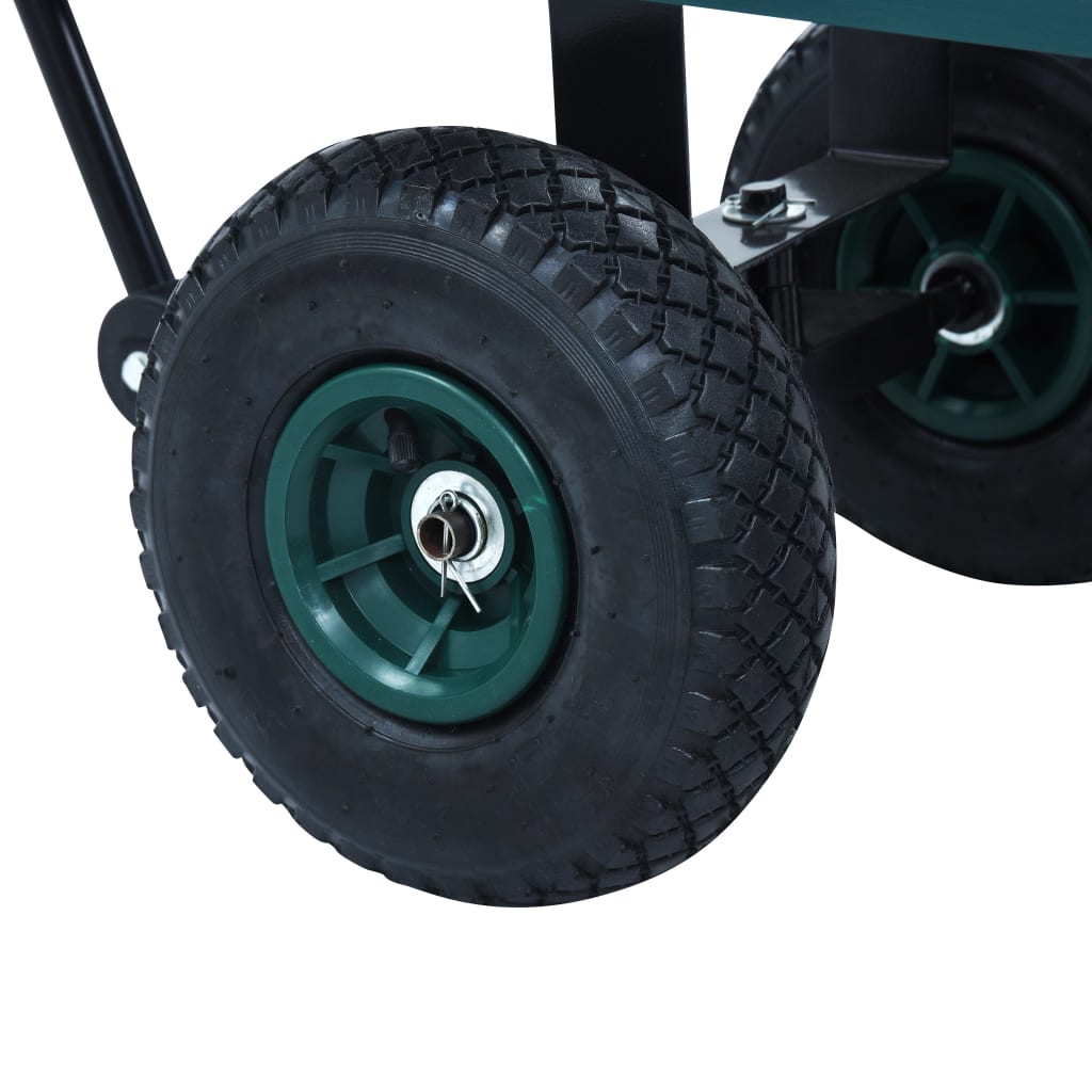 🛠️ HEAVY DUTY GARTENWAGEN – Extrem belastbarer Transportwagen aus Stahl
