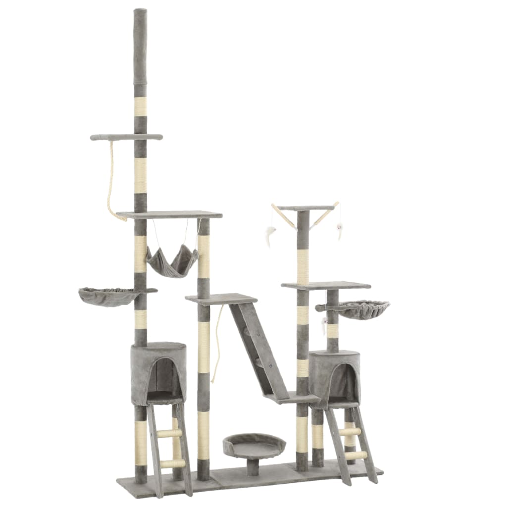 Cat Tree with Sisal Scratching Posts 230 - 250 cm Homeeins