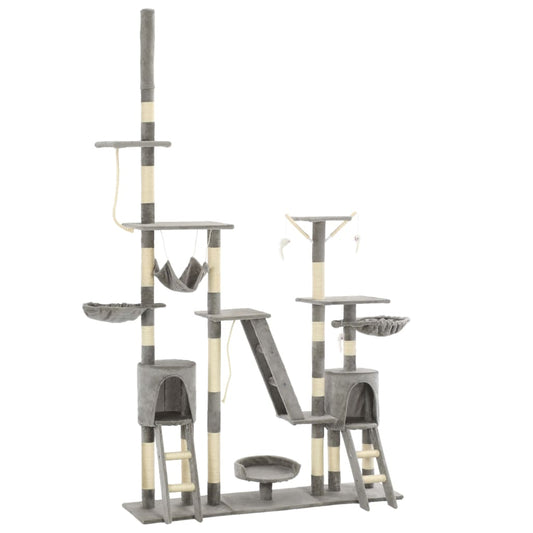 Cat Tree with Sisal Scratching Posts 230 - 250 cm Homeeins