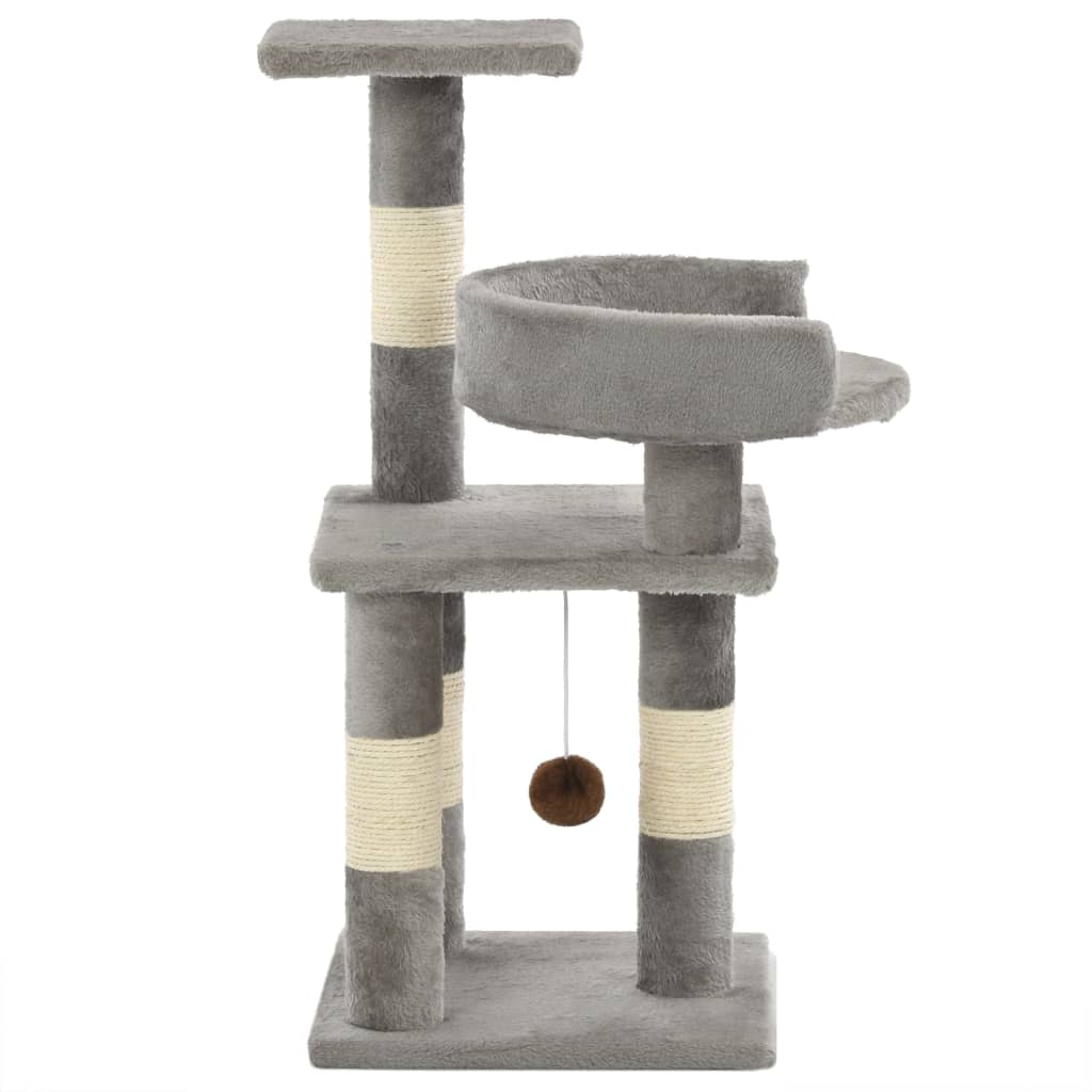 Kompakter Kratzbaum für Katzen – Spielen, Kratzen & Entspannen in einem 🐾